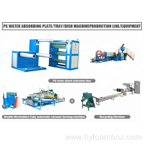 Compartment Foam Food Plate Making Machine